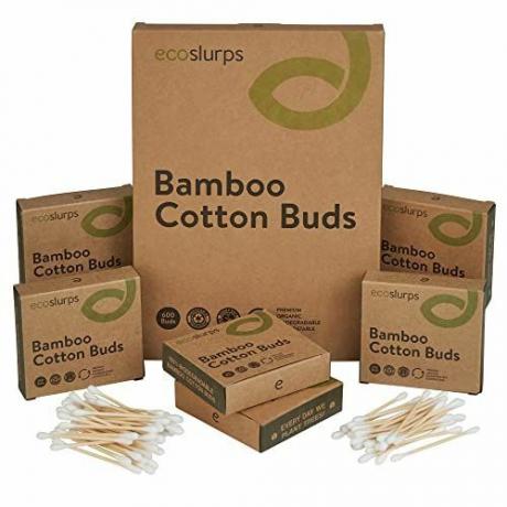 EcoSlurps 600 cotonetes de bambu