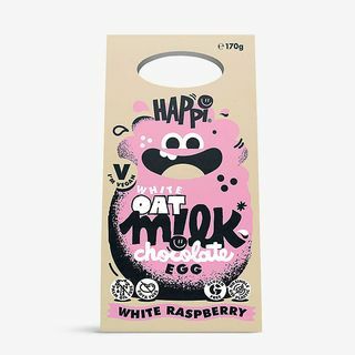 Happi White Oat M!lk chocolate framboesa Páscoa