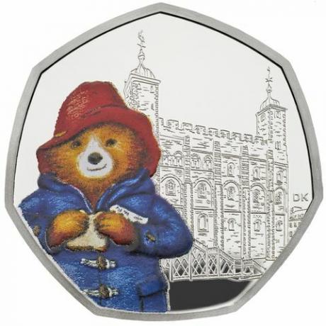 O Royal Mint lança a moeda 50p Paddington Bear