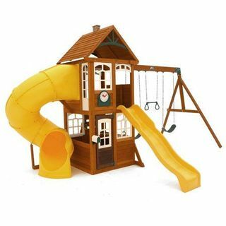 Conjunto de jogos de madeira Kidkraft Castlewood