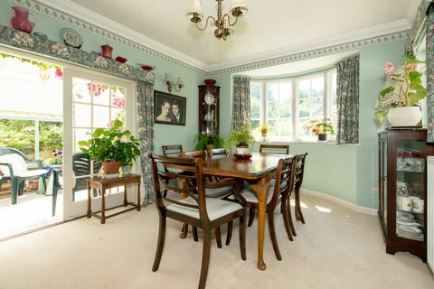 Wiltshire cottage à venda - sala de jantar tradicional