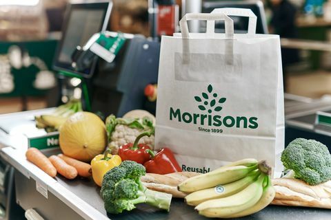 saco de papel reutilizável – morrisons está nos apresentando sacos de papel estilo em uma tentativa de reduzir o uso de plástico