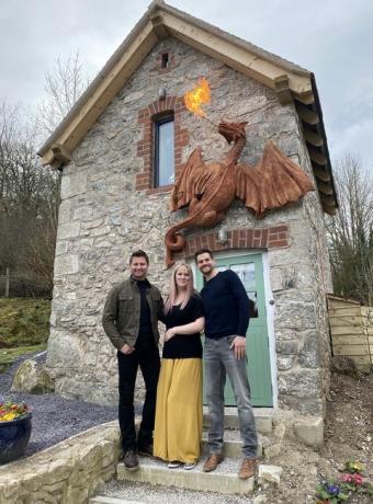 os espaços incríveis de george clarke, canal 4, the dragon house north wales