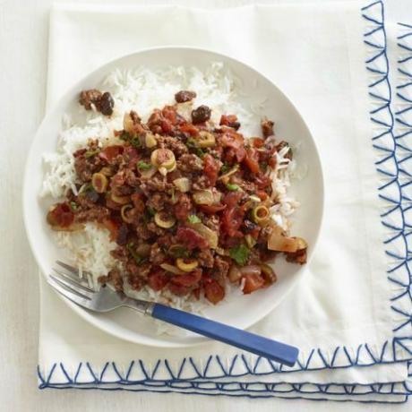 carne cubana salteada rápida