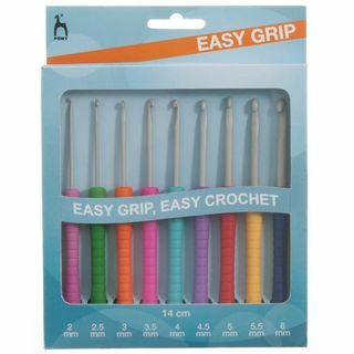 Conjunto de agulhas de crochê Easy Grip