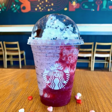 amor bug frappuccino da starbucks