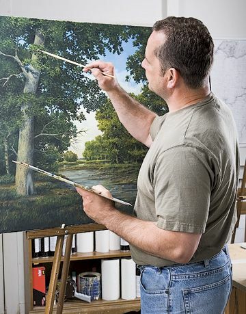 Pintor de paisagens, Gary Stretar