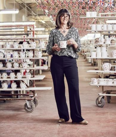 emma bridgewater fotografada por alun callender para viver no campo