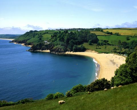 Praia de Devon Blackpool Sands