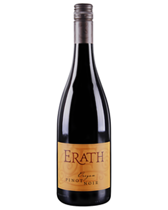 garrafa de erath pinot noir