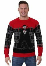 Dracula Halloween Sweater