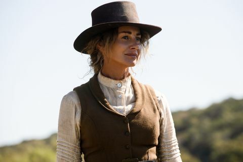 foto Faith Hill como Margaret of the Paramount Série original 1883 foto cr emerson millerparamount © 2022 mtv entertainment studios todos os direitos reservados