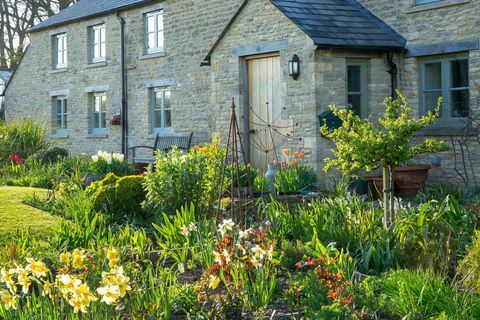 jardim da casa de campo cotswold