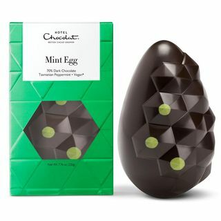 Ovo de páscoa de chocolate amargo com menta 220g