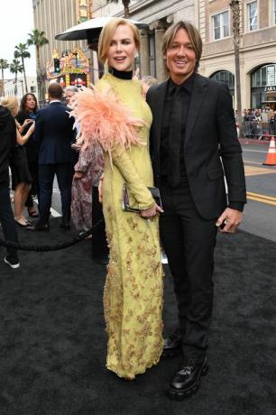 Nicole Kidman e Keith Urban no tapete vermelho