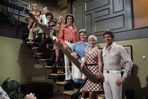 O elenco de 'Brady Bunch' se reuniu 48 anos após a estréia do programa de TV