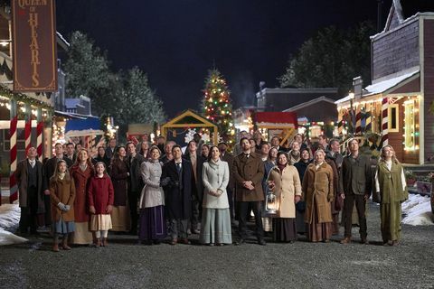 quando chama o coração filmagens de natal