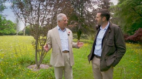 Adam Frost encontra o príncipe Charles para falar sobre a questão da biossegurança - mundo dos jardineiros da BBC