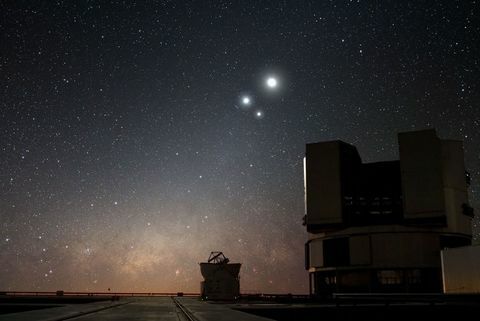 conjunção celestial