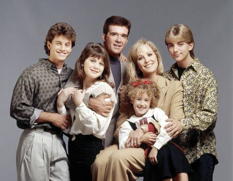 Alan Thicke e o elenco de 