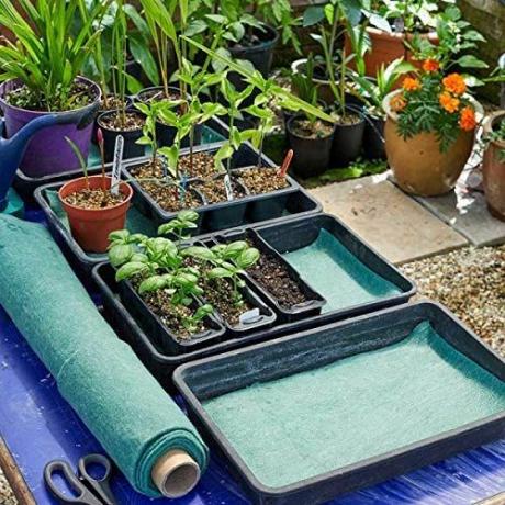 Tapete de umidade Smart Garden Products - Verde, 0,6 m x 1 vendido por metro - Tapete capilar - Forro de bandeja