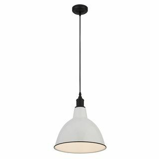 Pendente Dome Country Living Farmhouse - Branco