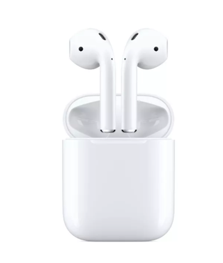 AirPods com capa de carregamento