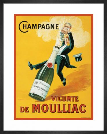 Poster Vintage Visconde de Moulliac