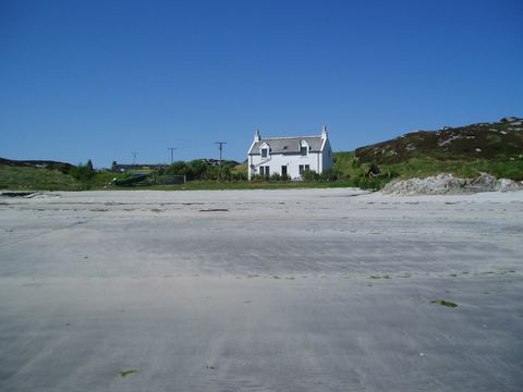 Arinthluic House - Ilha de Coll - propriedade na ilha - praia