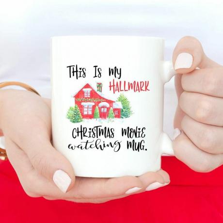 Caneca de filmes de Natal Hallmark