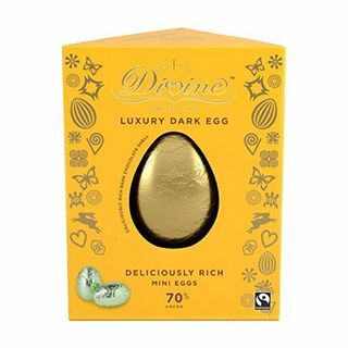 Ovo de Páscoa Divine Luxury 70% Chocolate Amargo 