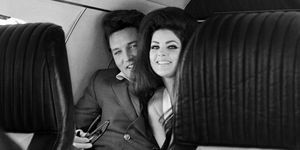 recém-casados, elvis e priscilla presley