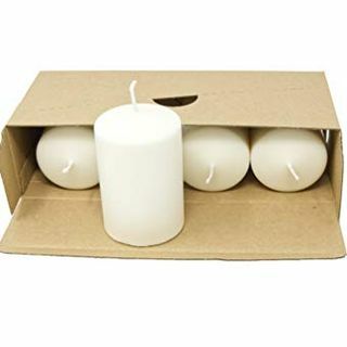 Conjunto de velas de pilares naturais 