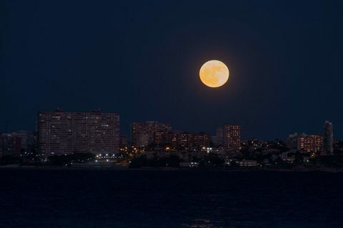 Supermoon Espanha