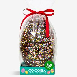 COCOBA Polvilhe ovo de Páscoa de chocolate vegano 250g