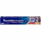 Reynolds Kitchens Plastic Wrap - rolo de 250 pés quadrados