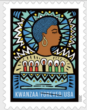 selo usps kwanzaa 2020