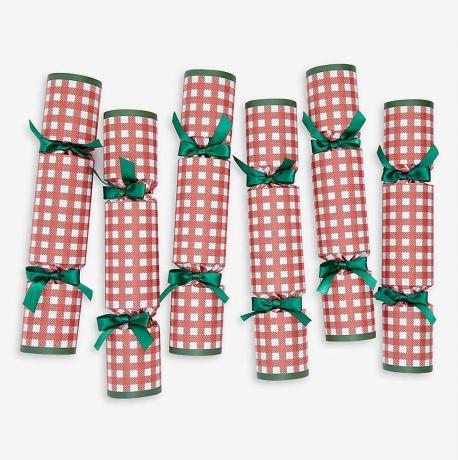 Biscoitos de Natal em papel estampado de algodão 