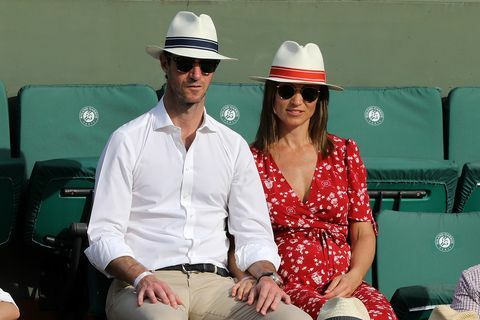 vestido vermelho aberto francês de pippa middleton