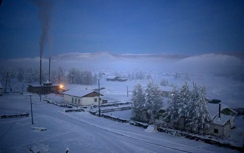 Oymyakon é a cidade mais fria do mundo - Oymyakon é a cidade mais fria do mundo