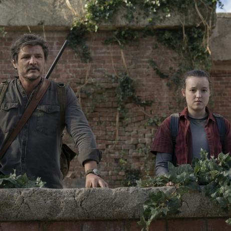 pedro pascal e bella ramsey em the last of us temporada 1 episódio 9