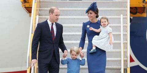 príncipe william duquesa de cambridge príncipe george princesa charlotte canadá família real