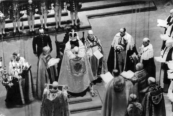 12 de maio de 1937, a coroação do rei George VI na Abadia de Westminster, Londres, foto de Keystonegetty Images