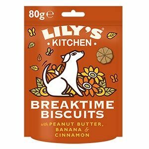 Lily's Kitchen Biscoitos Breaktime Guloseimas para cães adultos 80g