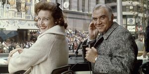 betty white e lorne greene apresentam o desfile do dia de ação de graças da macy's