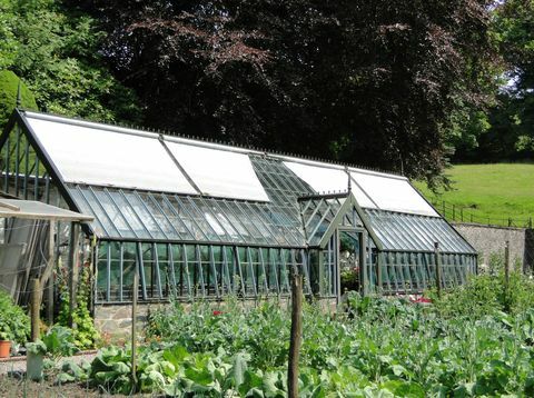 Crofts, Kircudbrightshire, esquema de jardins da Escócia