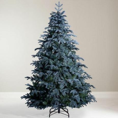 John Lewis & Partners São Petersburgo árvore de Natal apagada, azul, 7 pés
