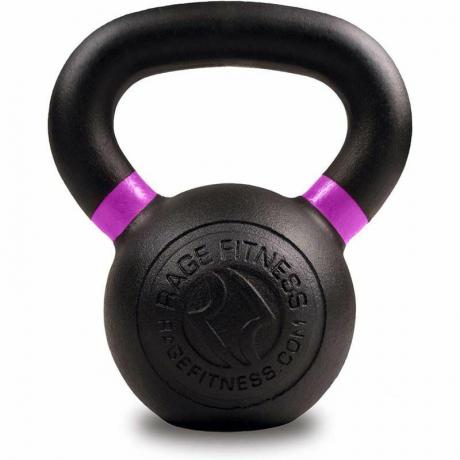 Kettlebell revestido em pó