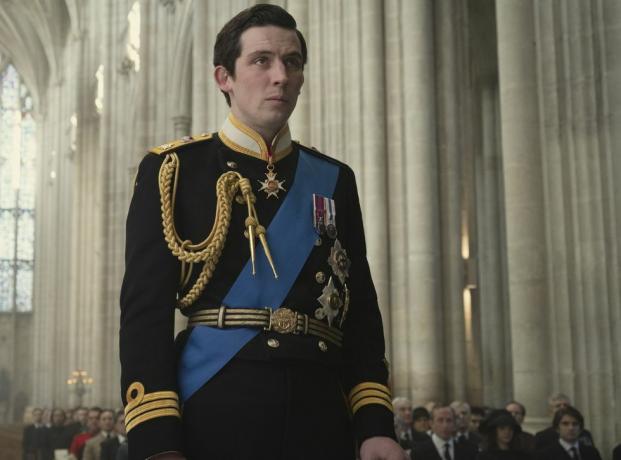 Como o príncipe Charles se sente sobre sua interpretação na coroa