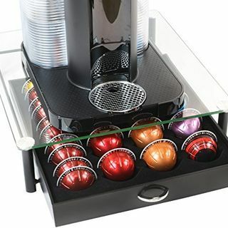 Gaveta de armazenamento de vidro temperado Nespresso Vertuoline 